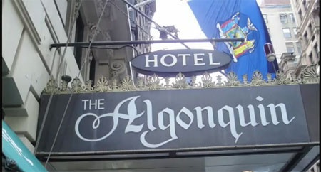 Кошки отеля Algonquin Hotel в Нью-Йорке