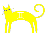 Гороскоп кошки, родившейся под знаком Зодика  Близнецы