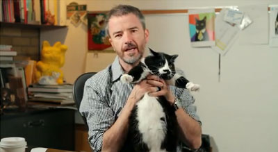 Stephen Jurisic  (креативный директор John St. ) о Catvertising  - рекламные видео ролики с кошками