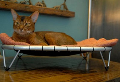 Кроватка - гамак для кошки - идеи для интерьера