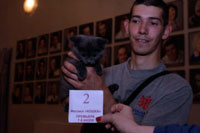 Один из победителей кастинга в театре музкомедии котенок Чарли, 2 месяца.  